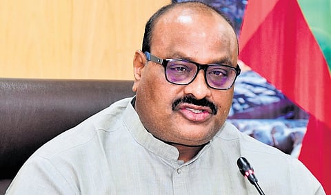 Minister for Agriculture and Allied Sectors K Atchannaidu 