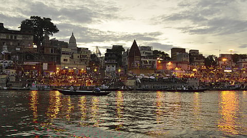 Representational image of the Ganga bank in Varanasi