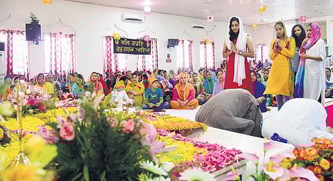 The Gurudwara Sri Guru Singh Sabha in Thevara, Kochi.