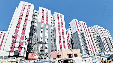 TNUHDB building at KP Park in Chennai 