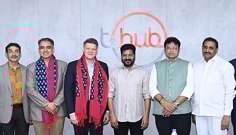 The MoU was signed in the presence of Chief Minister A Revanth Reddy and  IT Minister Sridhar Babu  alongside Google representatives  at Thub on Thursday