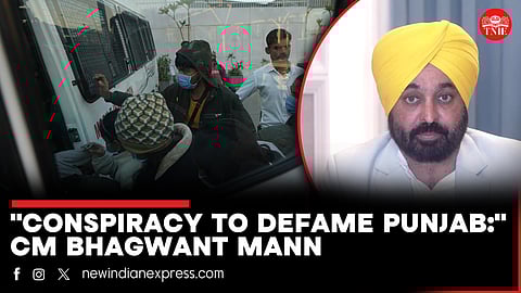 "Is this Trump's gift to Modi?:" Punjab CM Bhagwant Mann on deportees landing in Amritsar