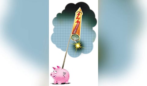 In January 2025, food inflation in Kerala was 9.9%, as against the national average of 5.68%. 