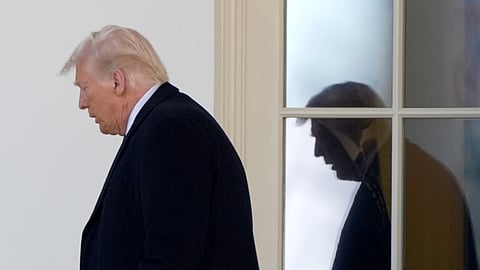 US President Donald Trump 