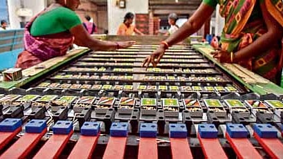 A matchstick factory in Kovilpatti, Tamil Nadu.