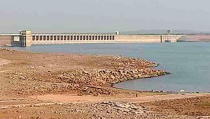 Experts inspect potholes on Nagarjunasagar Dam spillway