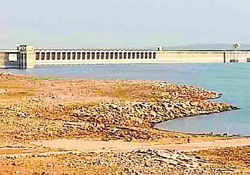 Nagarjunasagar reservoir