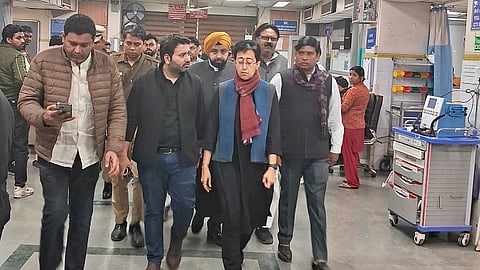 Outgoing CM Atishi visits victims of New Delhi Railway Station stampede