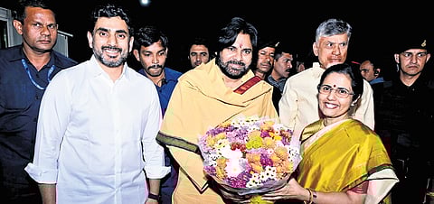 Minister Lokesh appreciates NTR Trust for its commitment to social service