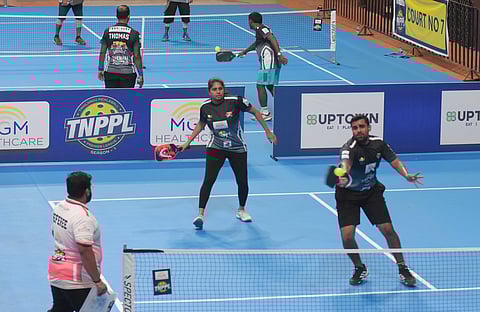  Tamil Nadu Pickleball Premier League was held in the city over the weekend