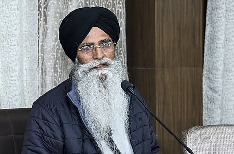 President of Shiromani Gurdwara Parbandhak Committee  Harjinder Singh Dhami