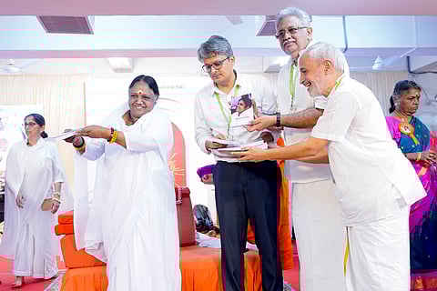 Satsang, prayers mark temple fest