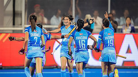 The Indian women's hockey team will tour Australia for a five-match series scheduled from April 26 to May 4, Hockey India said on Thursday.