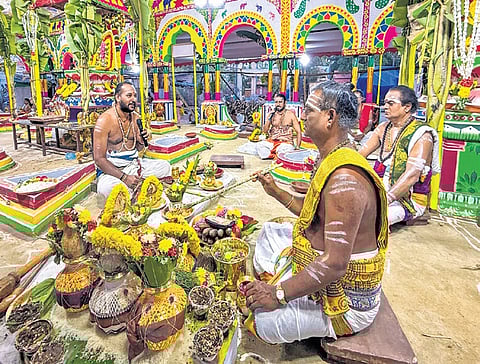 Consecration of Subramaniya Swamy Temple in Kumara Vayalur will be held on Wednesday