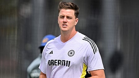 India's bowling coach Morne Morkel.