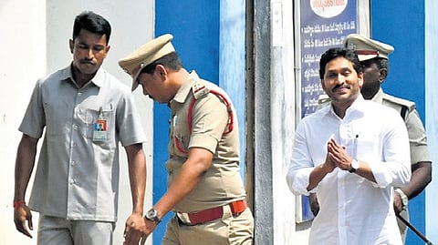 Police should follow law, not politicians: Former CM Jagan
