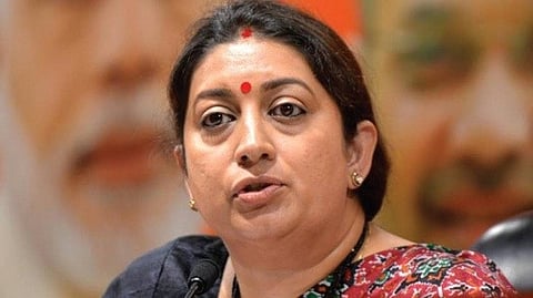BJP leader Smriti Irani 
