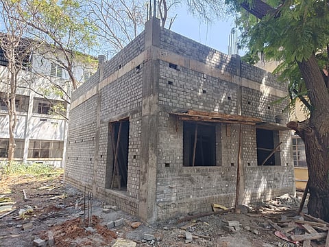 The construction of the DNA testing laboratory at the Regional Forensic Science Laboratory campus in Coimbatore city is getting delayed 