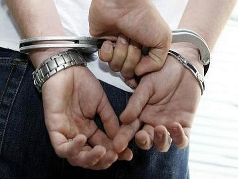 A 25-year-old man and two of his associates have been arrested for allegedly plotting a robbery to arrange money for paying alimony to his ex-wife, a police official said on Monday.