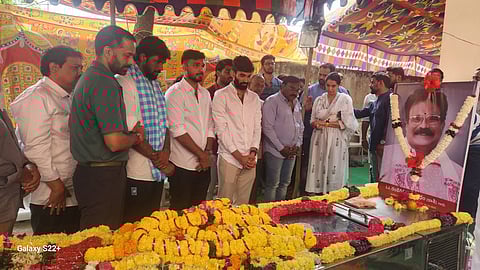 Ambedkar Konaseema district in Andhra Pradesh was plunged in grief following the death of international badminton star Satwiksairaj's father Rankireddy Kasi Viswanadham. 
