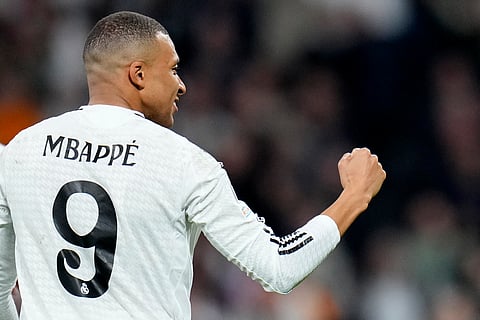 Real Madrid's Kylian Mbappe (File photo | AP)