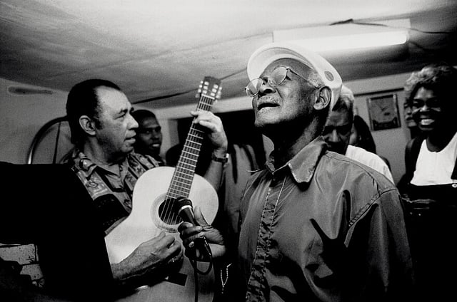 (R) Singer Ibrahim Ferrer in Buena Vista Social Club