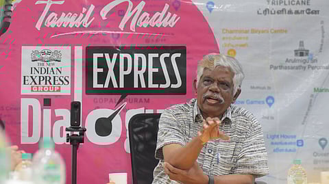Interview with Justice Chandru for Express dialogues