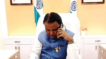 Mohan Charan Majhi speaking to Nepal Foreign minister on Saturday.