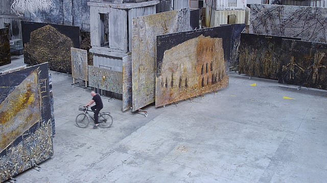 A still from Anselm, Wim Wenders' 2023 film on the German painter and sculptor Anselm Kiefer 