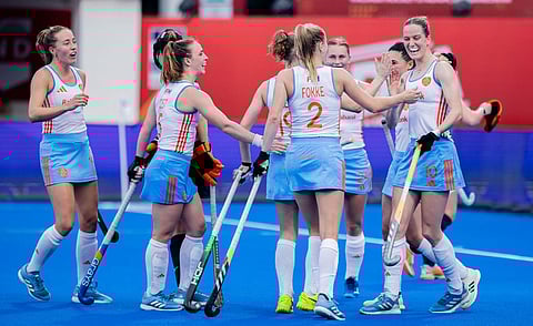 Midas Dutch on the hockey field 