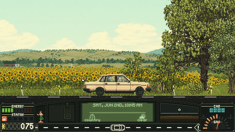 Keep driving through adventures 