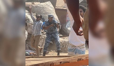 The military in a statement blamed “miscreants” for attacking the air force base in Cox's Bazar.