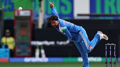 Kuldeep Yadav claimed three wickets against Pakistan on Sunday
