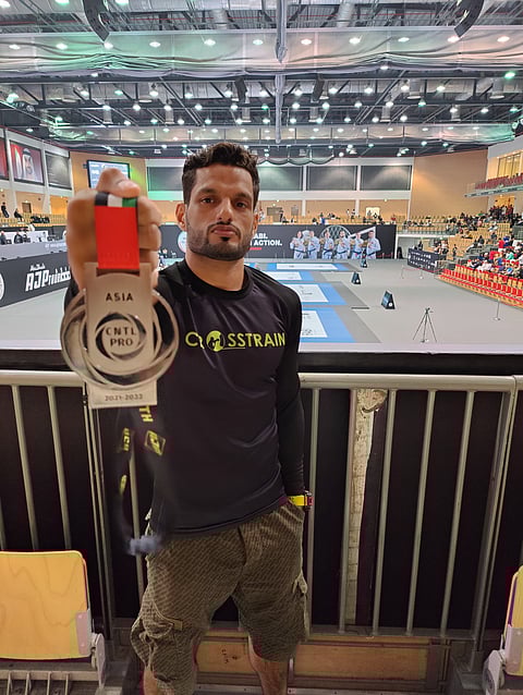 With his silver medal at the AJP Tour Asia Continental Pro-GI 