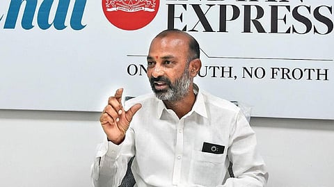 Union Minister of State for Home Affairs Bandi Sanjay Kumar