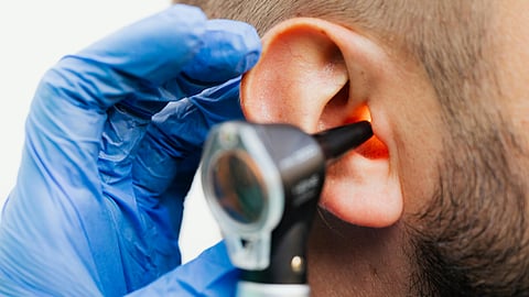 Ear, checkup, hearing aid, deafness