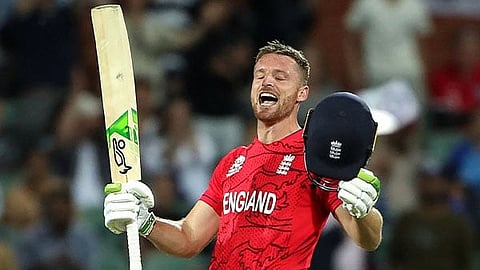 England's captain Jos Buttler