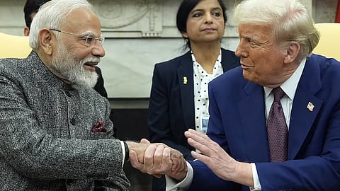 Prime Minister Narendra Modi and US President Donald Trump