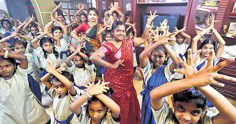 Jegatheeswari runs a dance school ‘Sivapuvanam Natiyalaya’ and organises programmes  in Madurai 