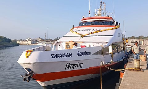 The service between Kankesanthurai and Nagapattinam was also subsequently cancelled.