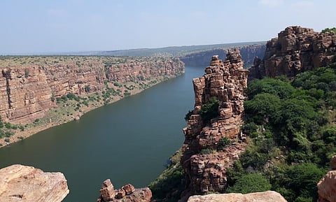  Gandikota in Kadapa district. 