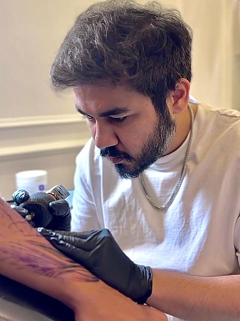 Prashant Yaduvanshi at work 