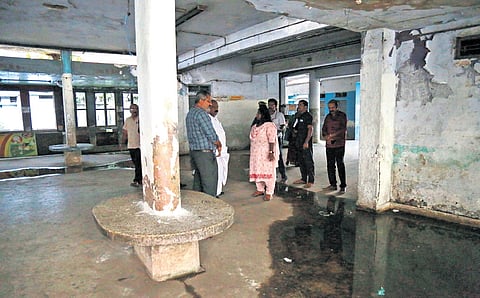 Pathetic condition of the KSRTC bus stand