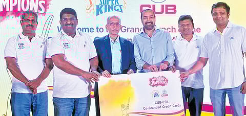 Officials from CUB and CSK team during launch event at Hotel Hilton.