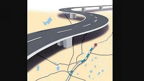 The project cost of the 3.8-km-long road is around Rs 36 crore. 