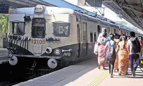 The new trains have been notified in the suburban timetable for Chennai 