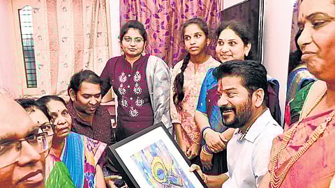 Chief Minister A Revanth Reddy recalls his days at the house where he stayed as a tenant during his student days at Wanaparthy 