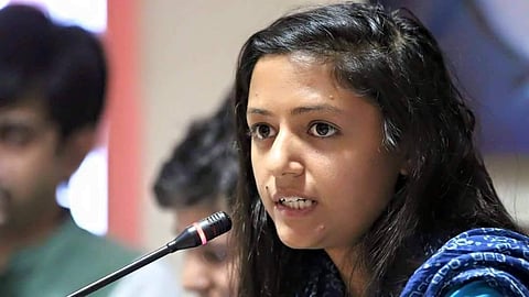 former Jawaharlal Nehru University (JNU) student leader Shehla Rashid .