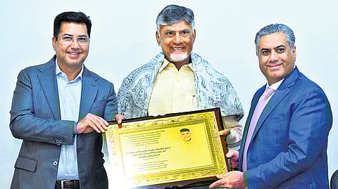 Chief Minister Nara Chandrababu Naidu virtually inaugurated Hero Future Energies’ advanced green hydrogen plant in Tirupati on Monday 