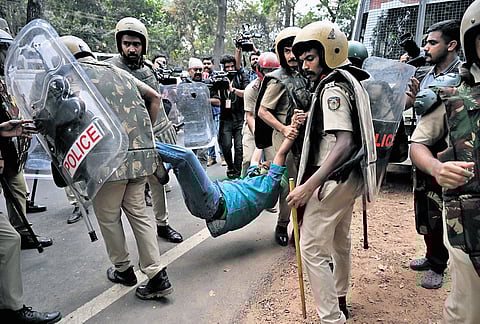 Shahabaz case accused write SSLC exam amid protest